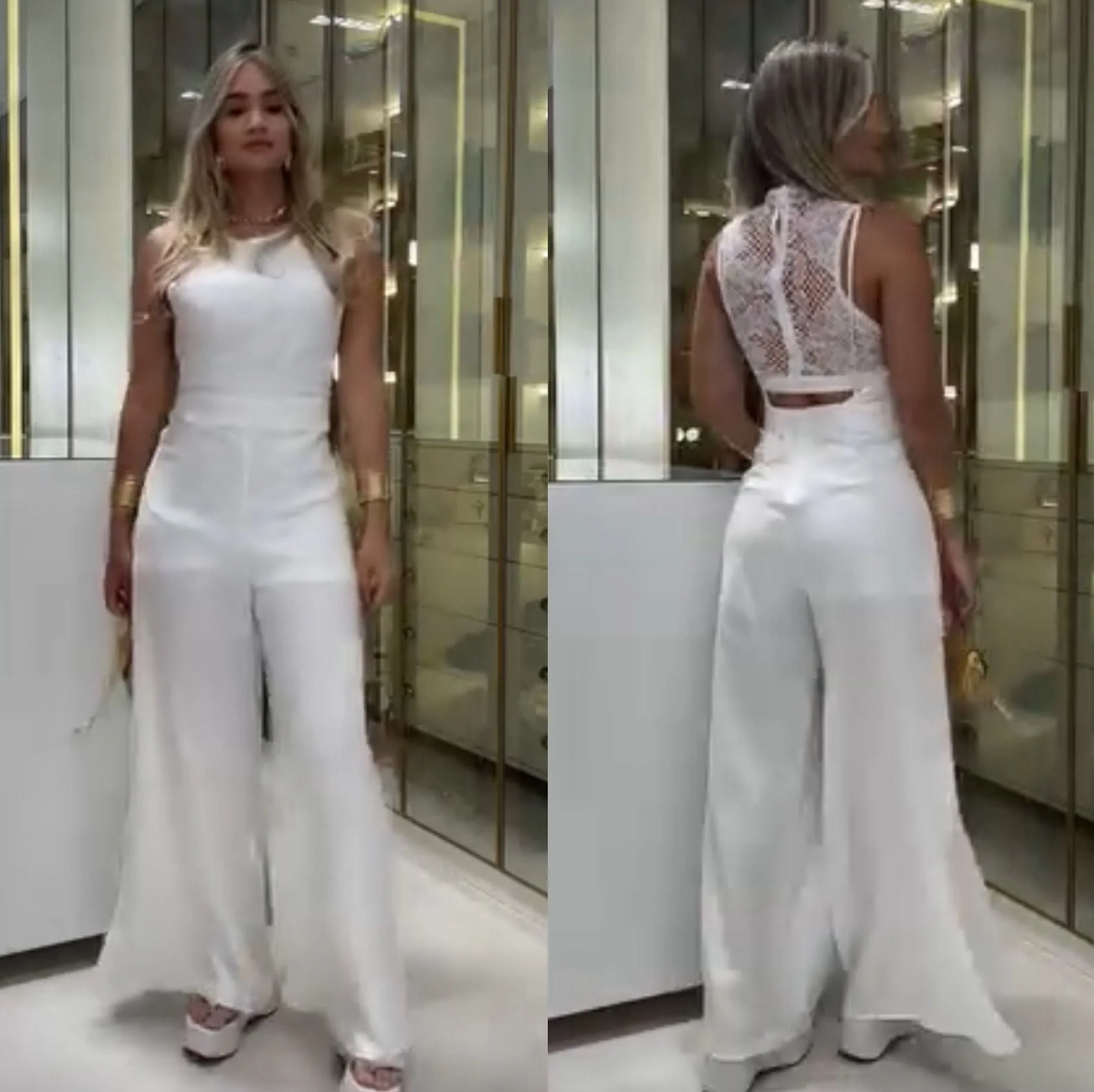 completo giada bianco